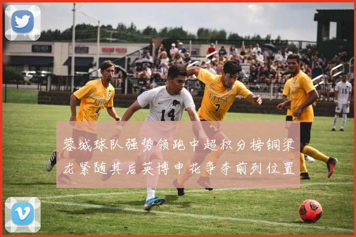 蓉城球队强势领跑中超积分榜铜梁龙紧随其后英博申花争夺前列位置
